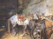 John Singer Sargent Arab Stable (mk18) painting
